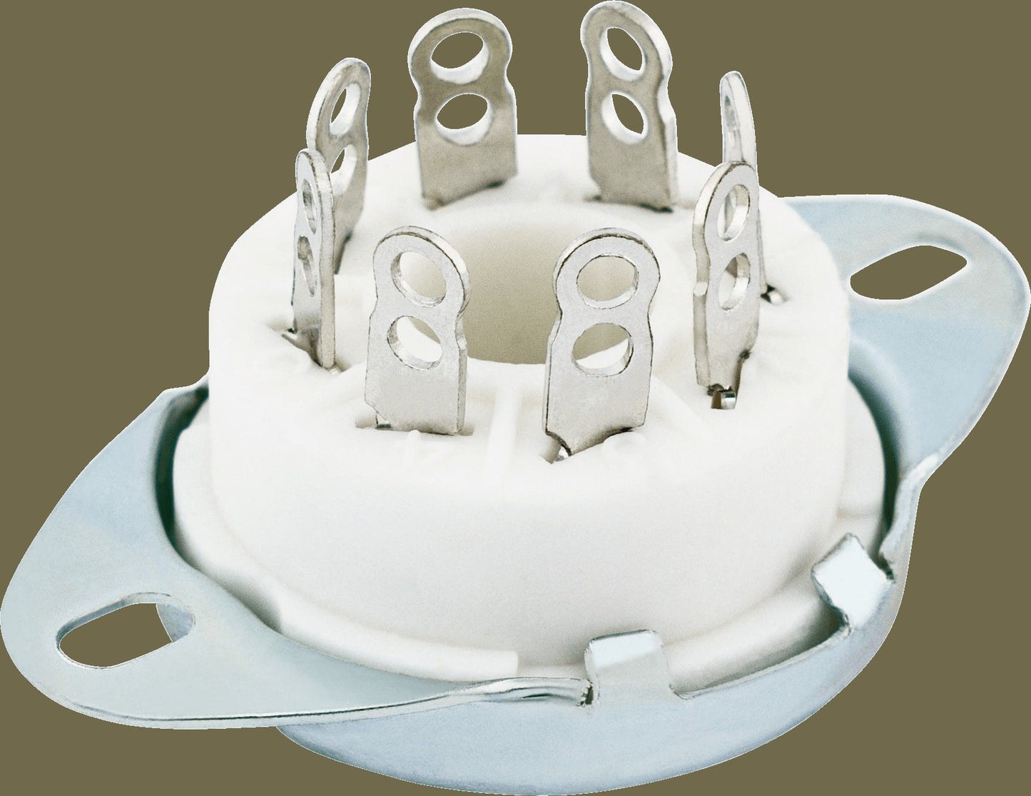 Pure Vintage Octal Tube 8-Pin Socket