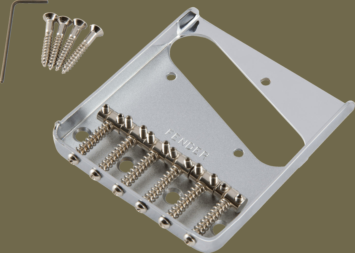 6-Saddle Vintage-Style Telecaster® Bridge Assembly