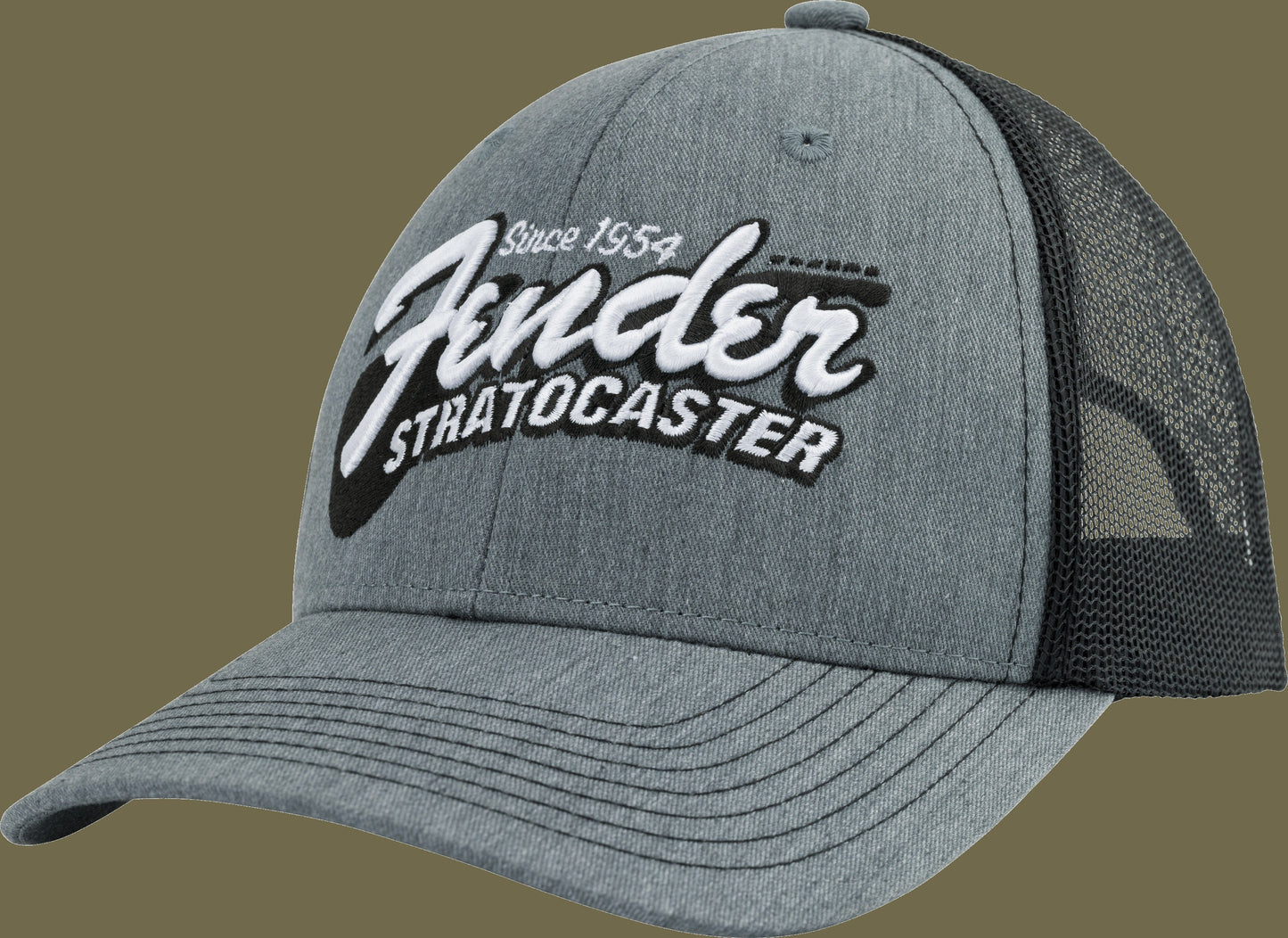 Fender® StratocasterTM Guitar Hat, Heather Gray