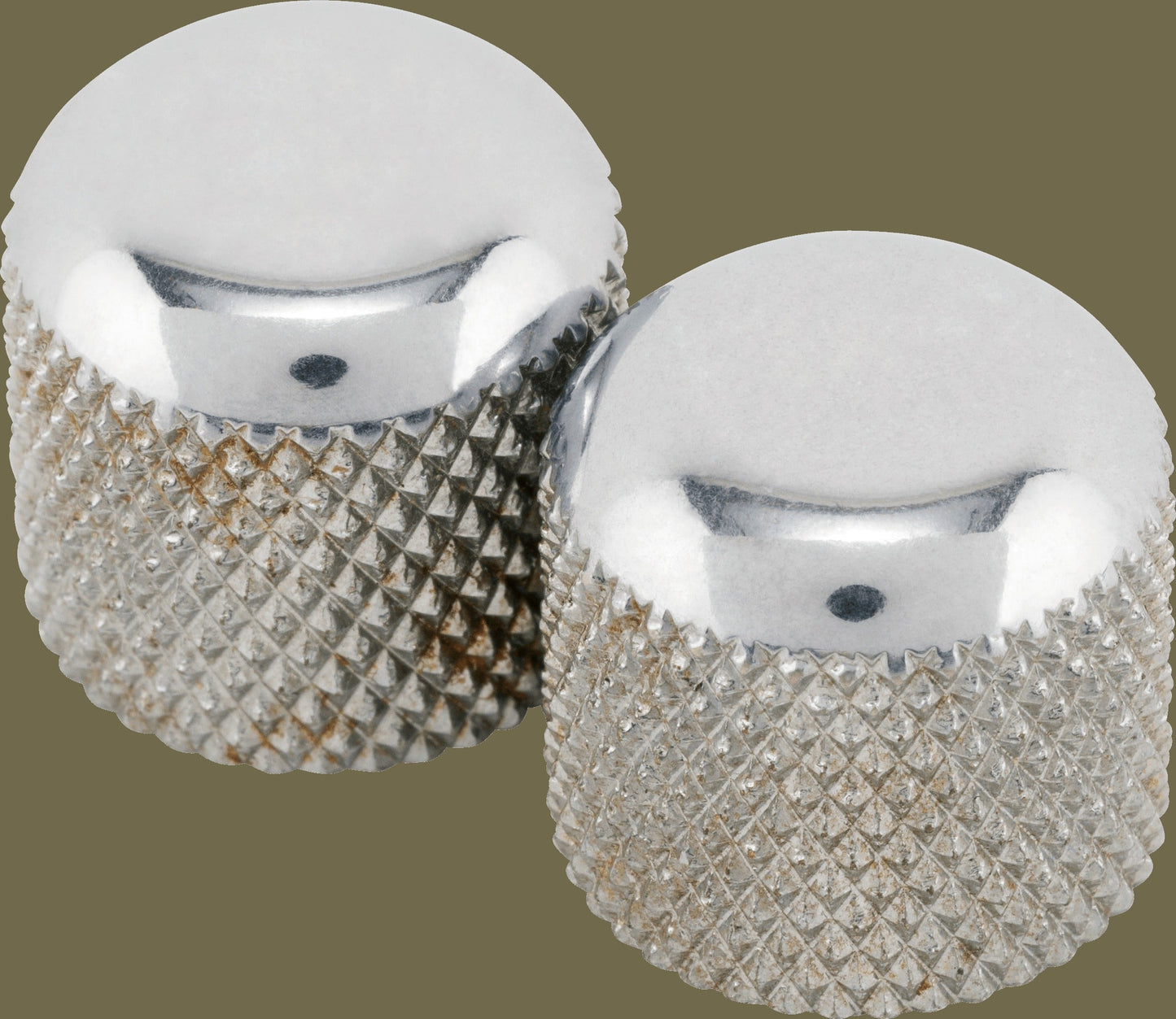 Road Worn Telecaster Dome Knob Set