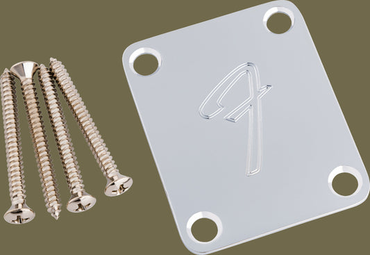 4-Bolt '70s Vintage-Style F Logo Neck Plate