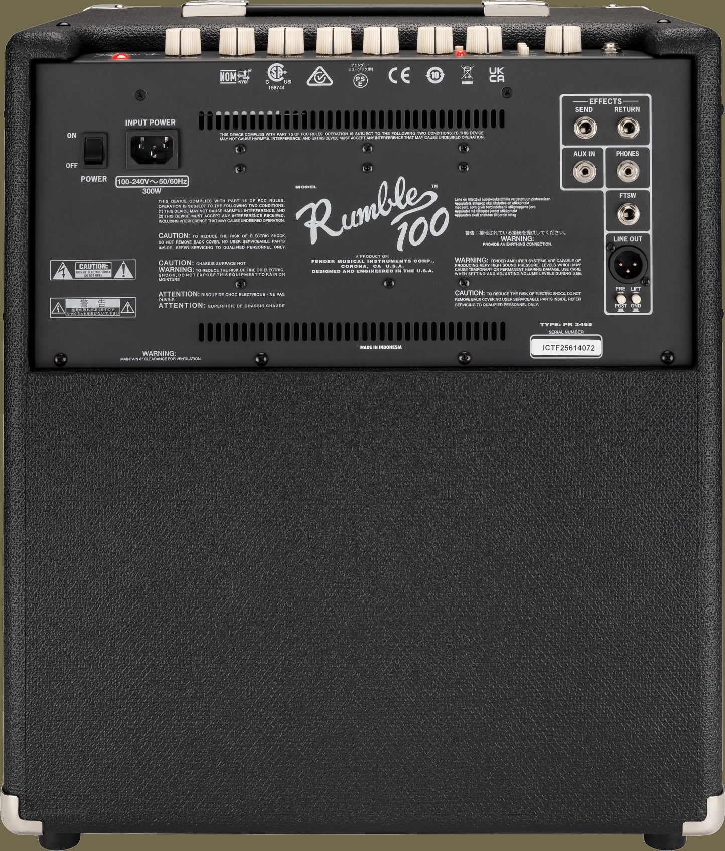 RumbleTM 100
