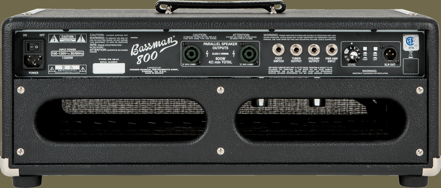 Bassman® 800 Head