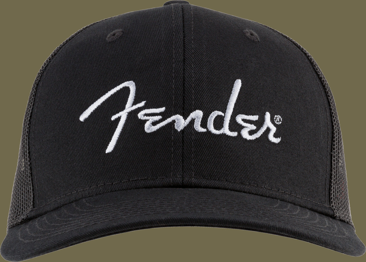 Fender® Silver Logo Snapback Hat