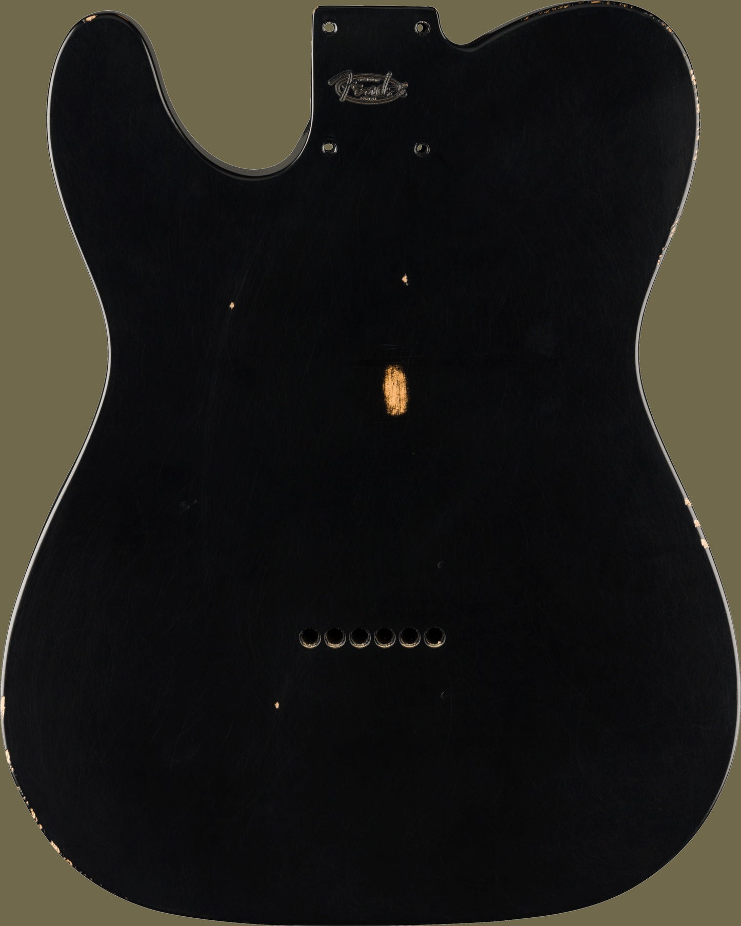 Road Worn® 50's Telecaster® SS Alder Body, Black