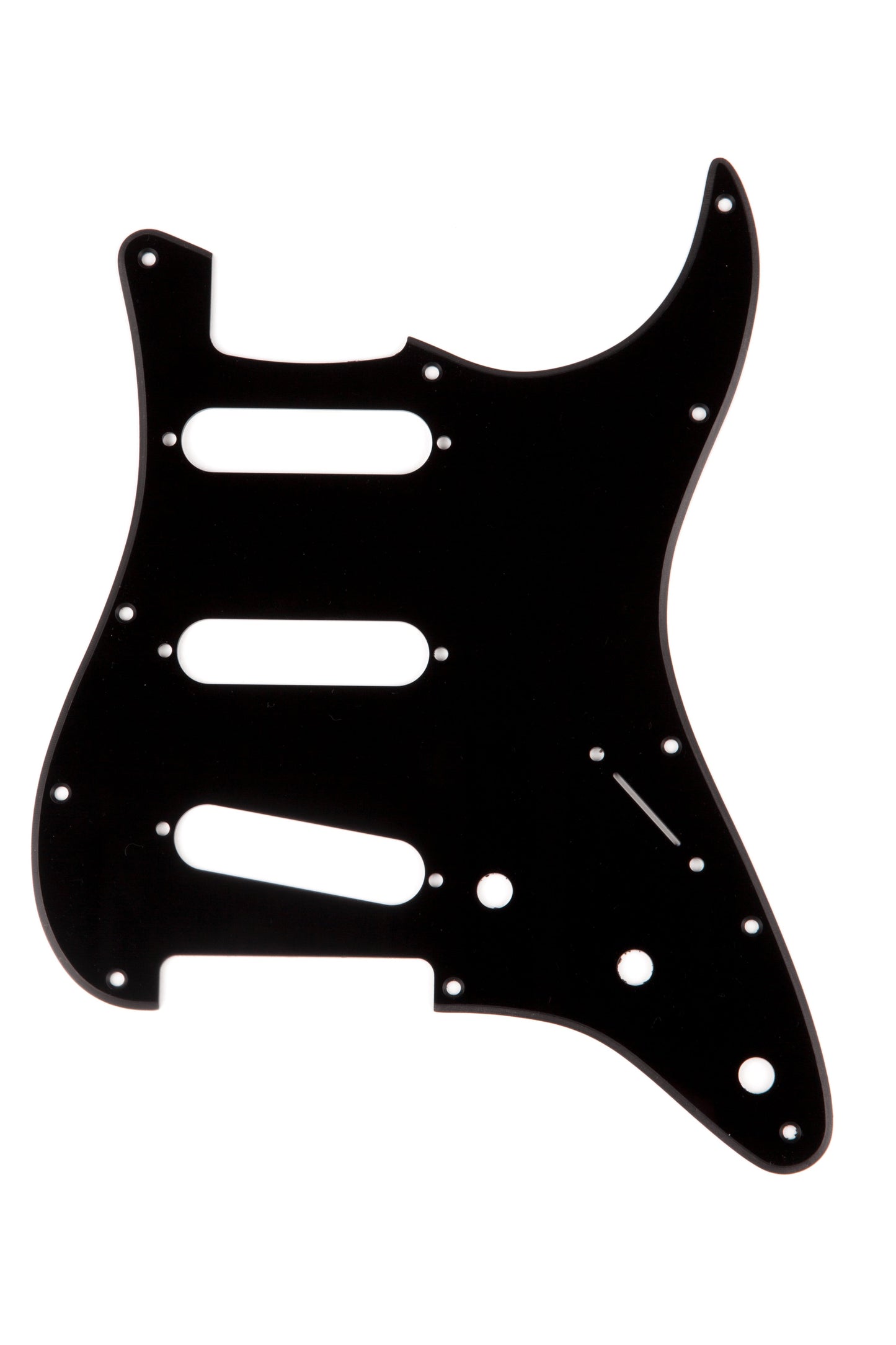 11-Hole Modern 1-Ply Stratocaster S/S/S Pickguard