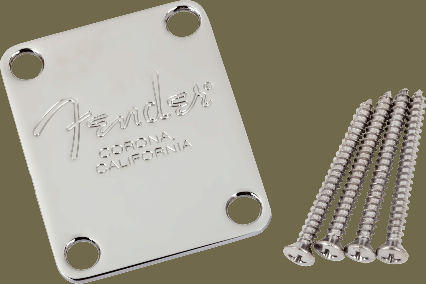 4-Bolt American Series Bass Neck Plate