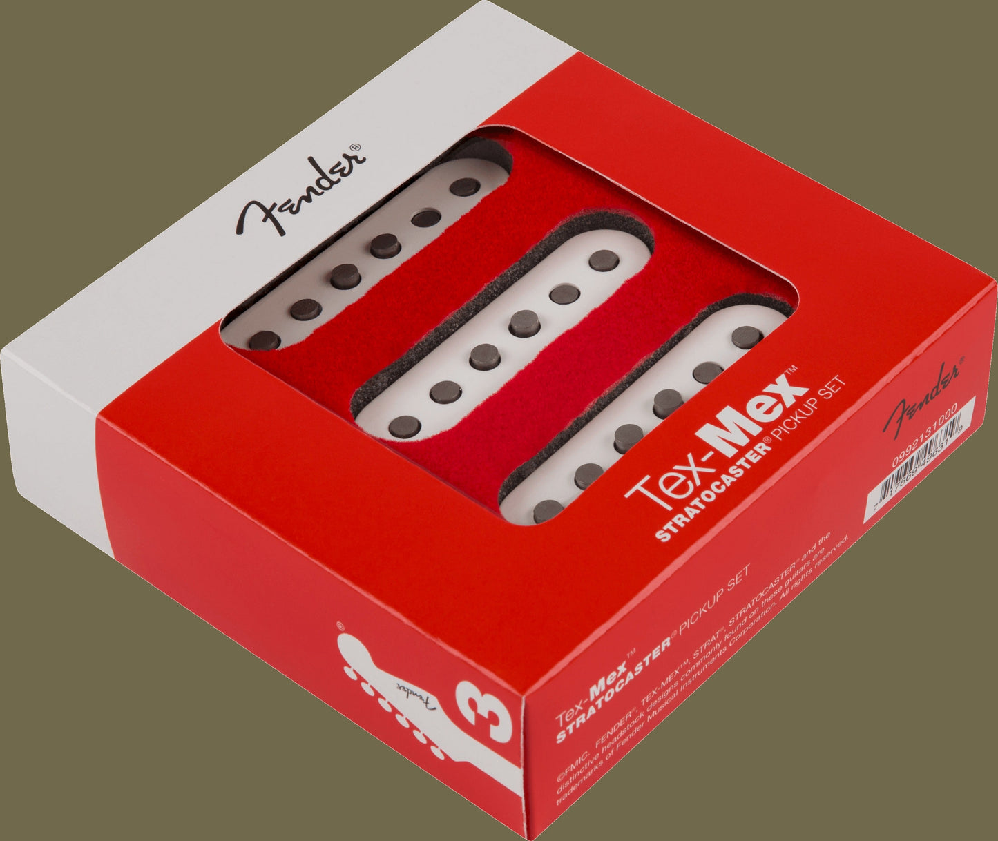 Tex-MexTM Strat Pickup Set