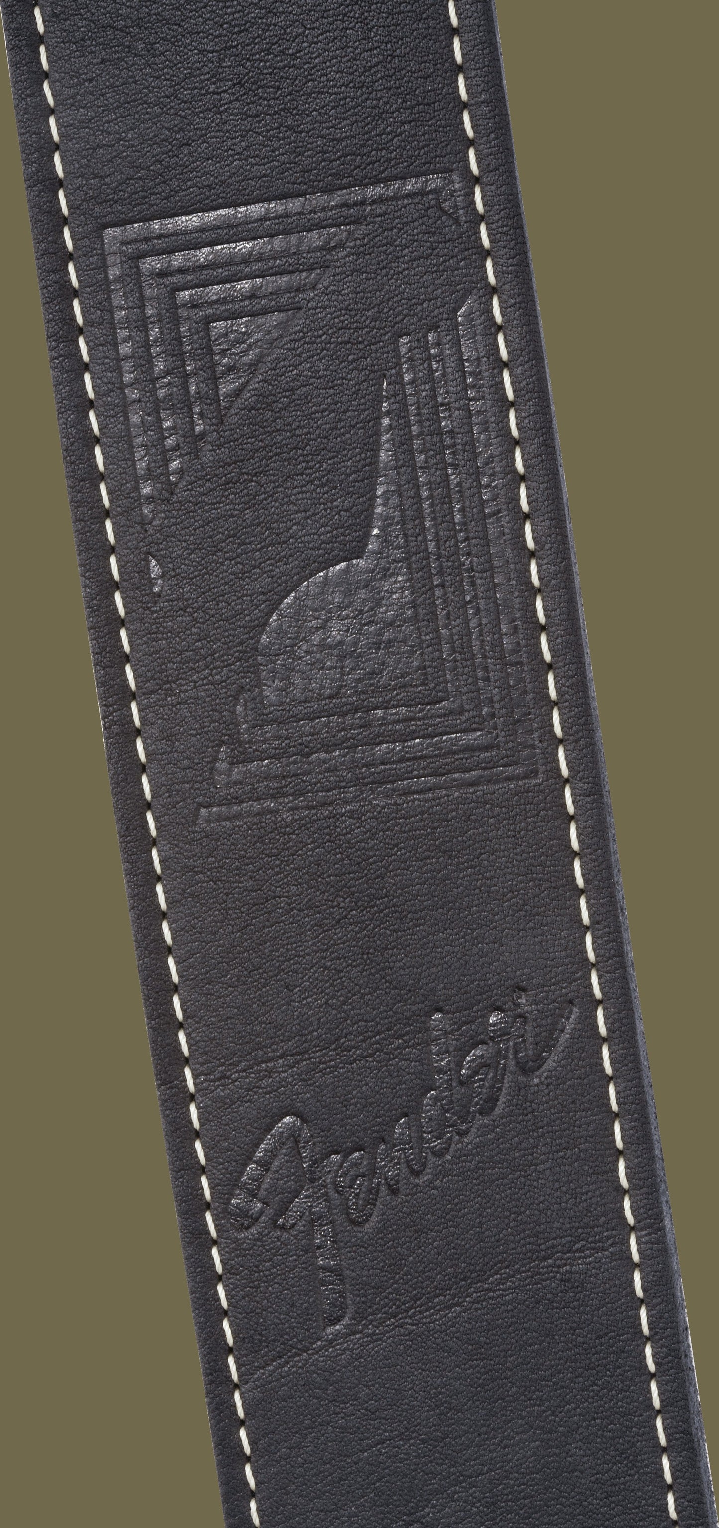 Monogram Leather Strap