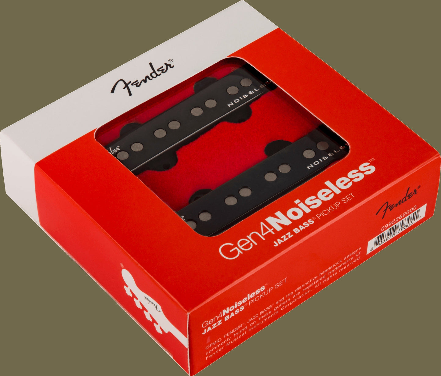Gen 4 NoiselessTM Jazz Bass® Pickup Set