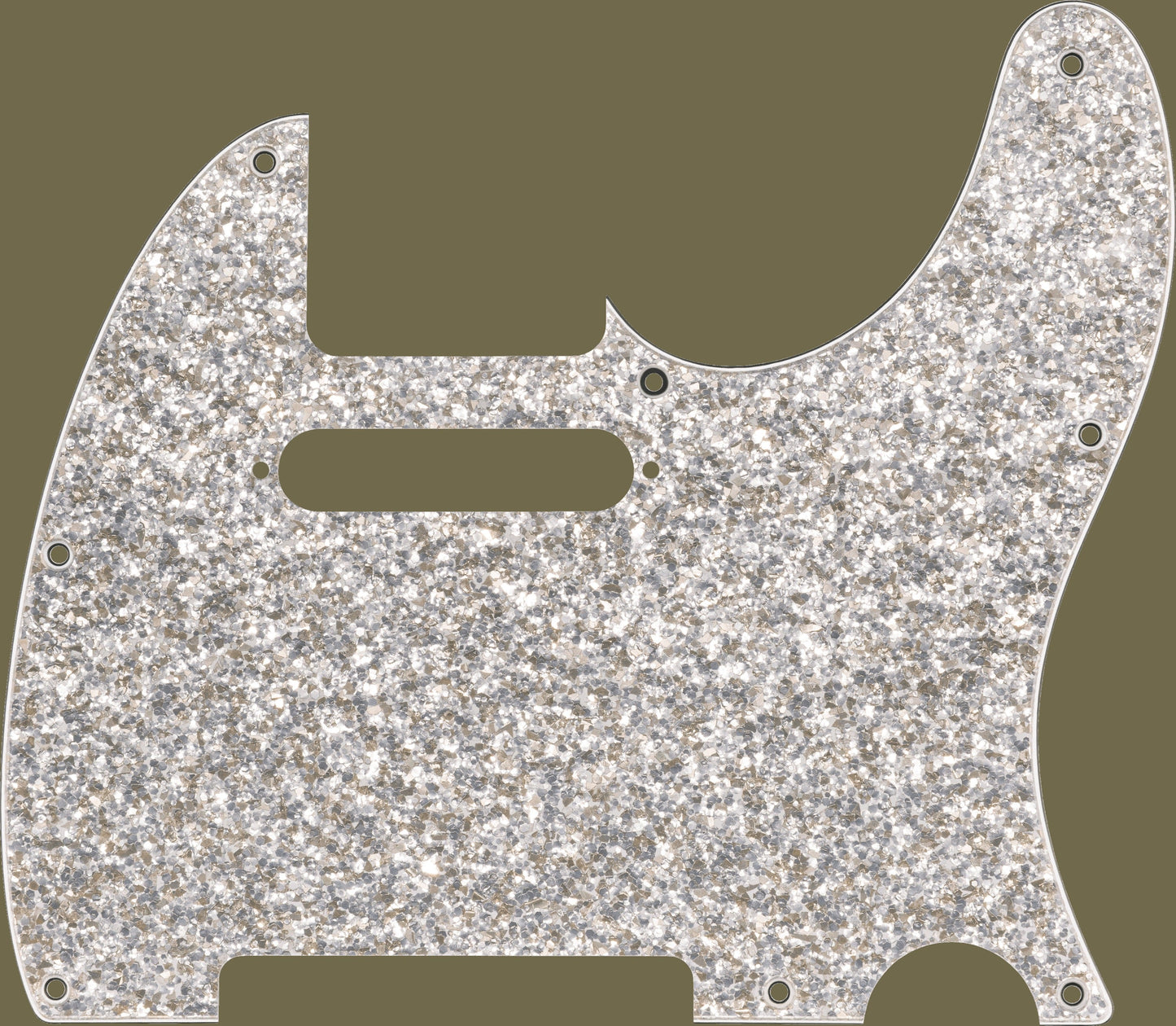 Hybrid Glass/Glitter Telecaster® S/S Pickguards