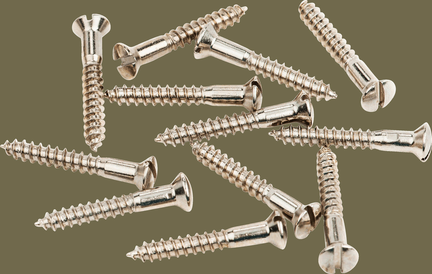 Pure Vintage Slotted Telecaster® Bridge-Strap Button Mounting Screws