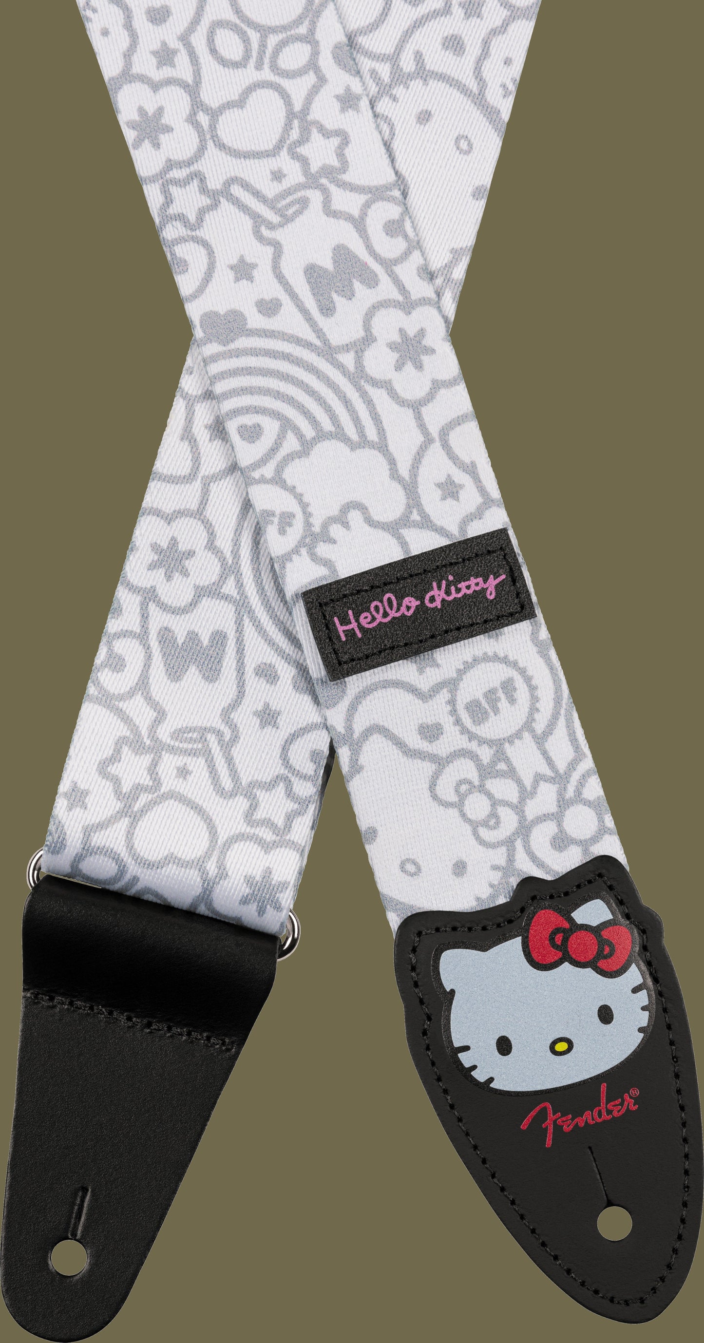 Fender® x Hello Kitty® White Poly Strap