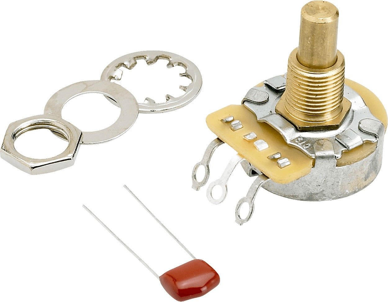500K Solid Shaft Potentiometer (Volume or Tone)