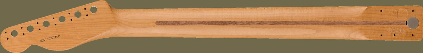 American Pro II Tele Neck, 22 Narrow Tall Frets, 9.5", Roasted Maple