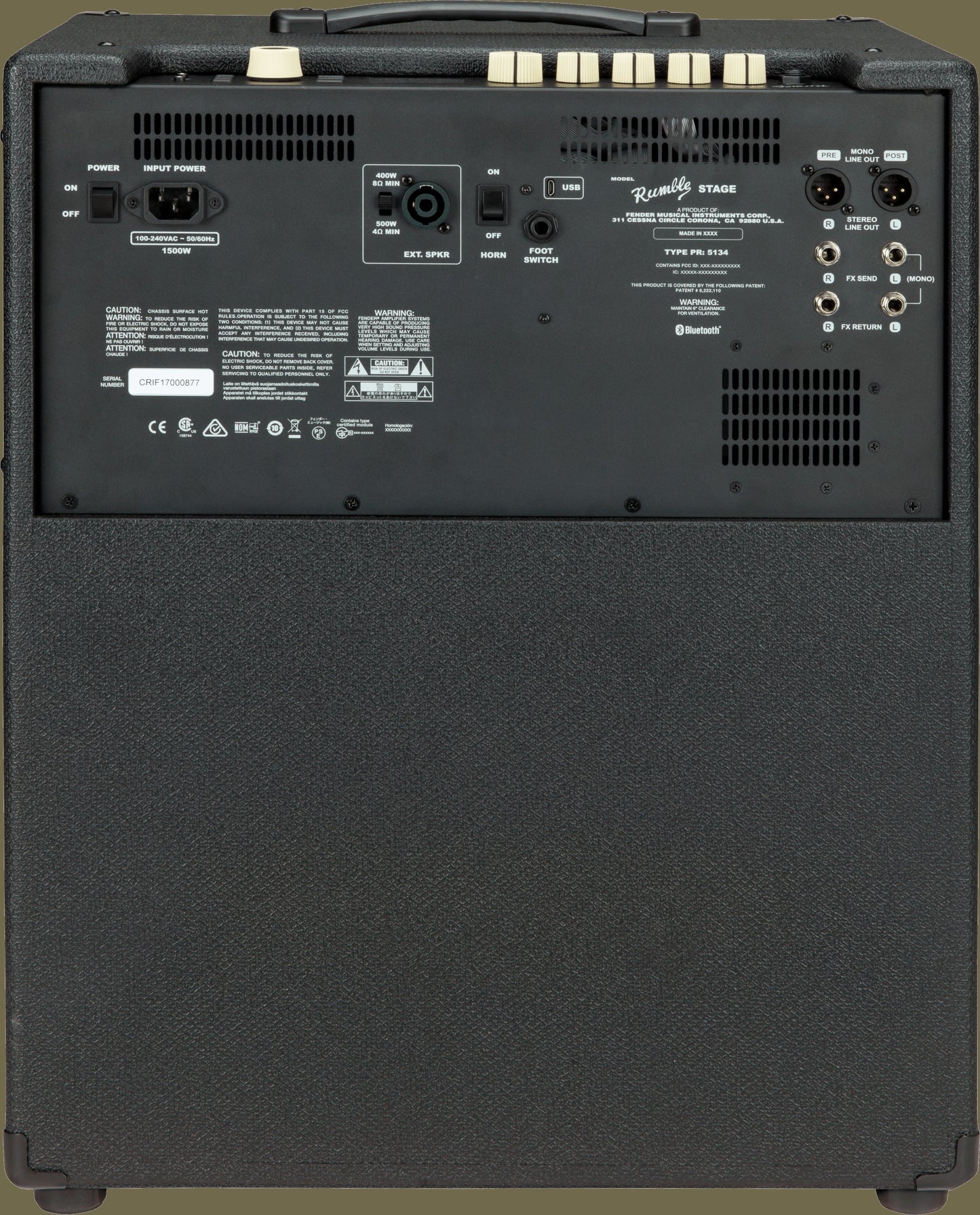 RumbleTM Stage 800