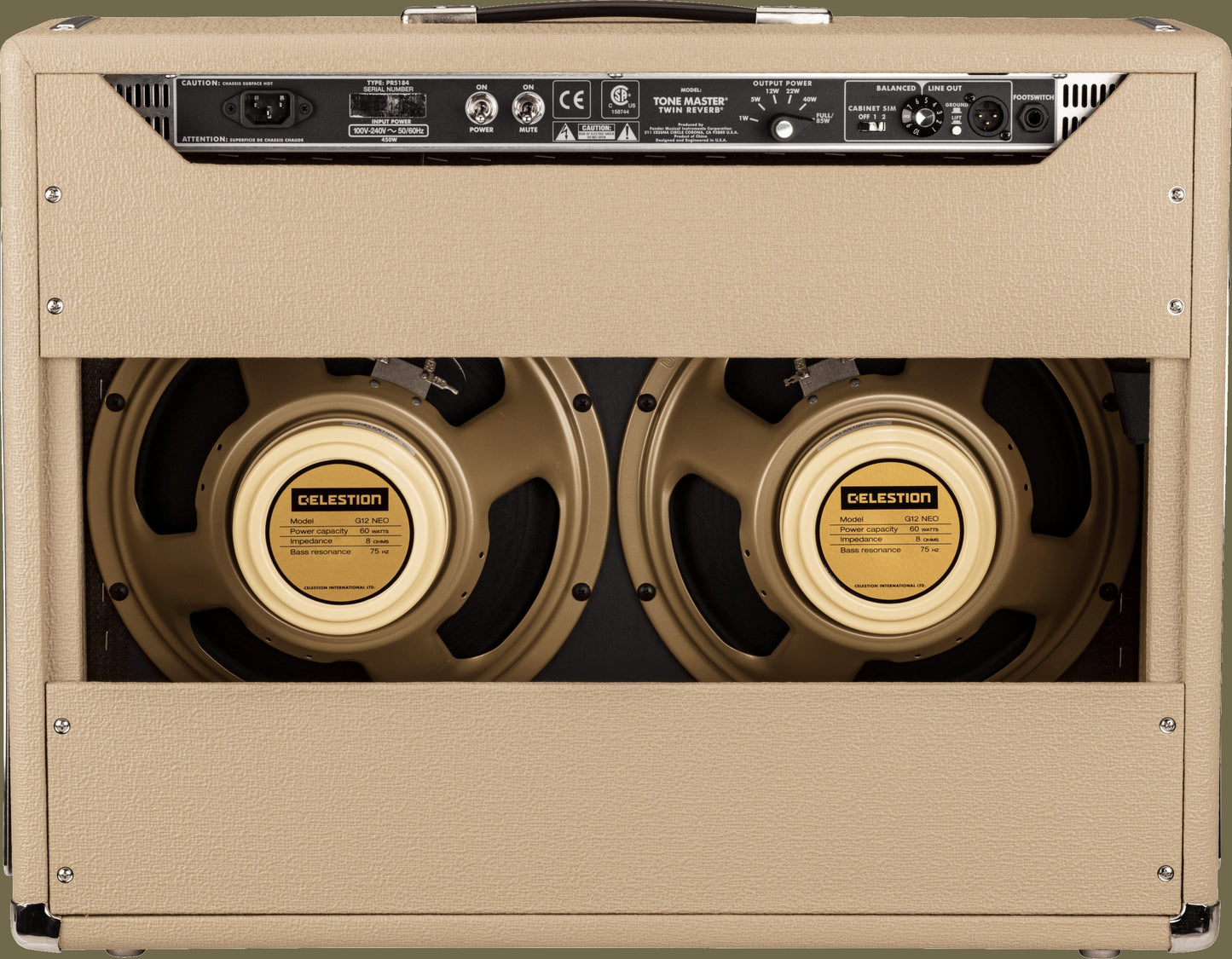 Tone Master® Twin Reverb® Blonde