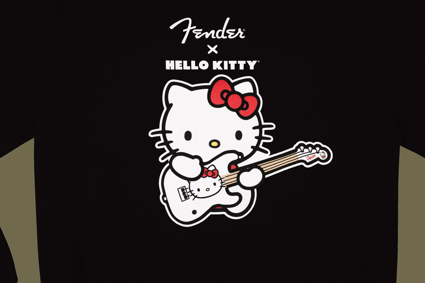 Fender® x Hello Kitty® Crewneck Logo Sweatshirt