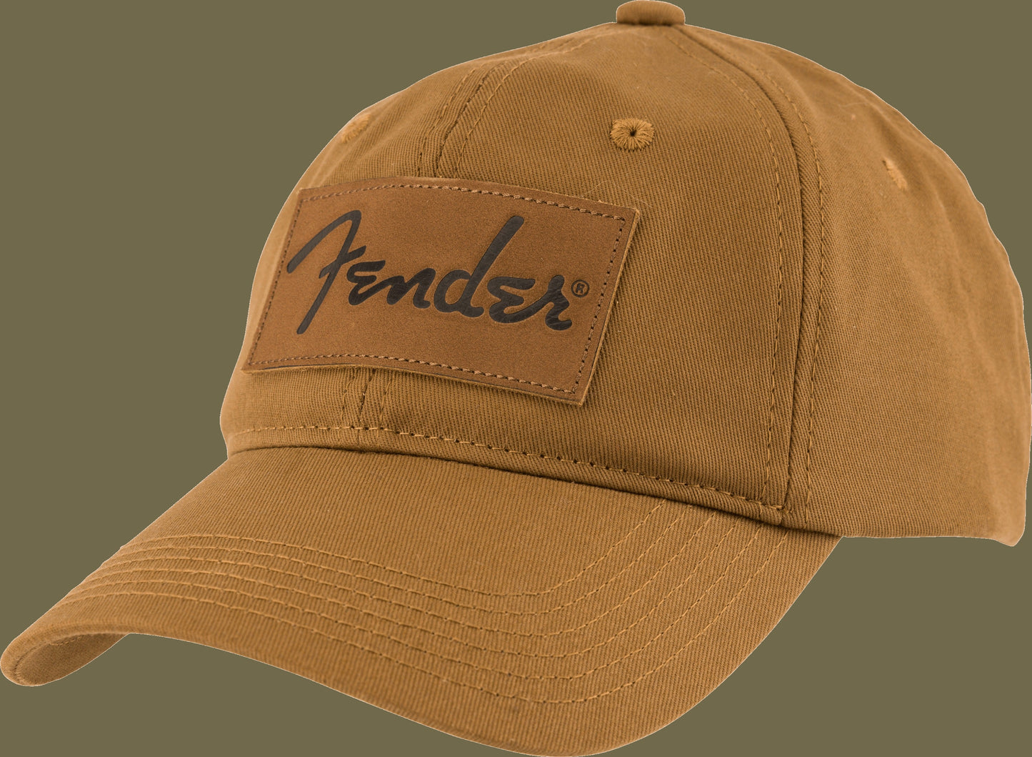 Vintage Leather Badge Hat