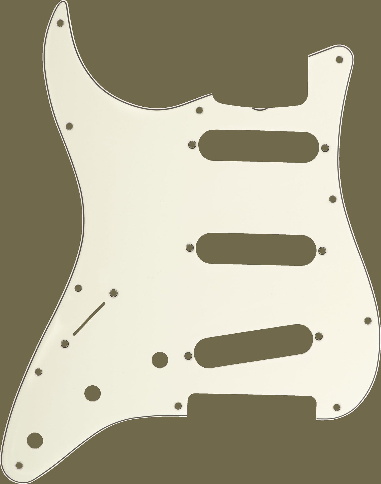 11-Hole '60s Vintage-Style Stratocaster Pickguards (Left Hand)