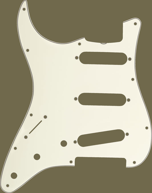 11-Hole '60s Vintage-Style Stratocaster Pickguards (Left Hand)