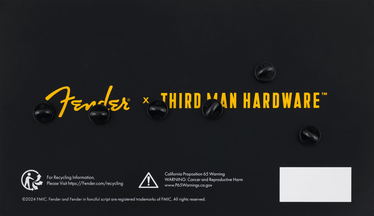 Fender® x Third Man HardwareTM Lapel Pin Set