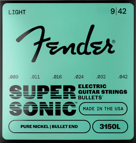SuperSonicTM BulletsTM 3150 Pure Nickel Guitar Strings