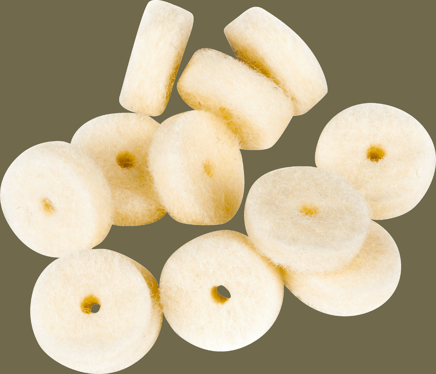 Strap Button Felt Washers
