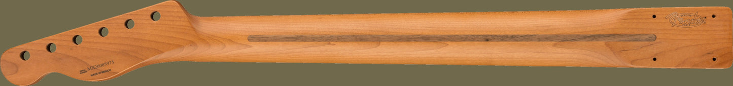 Roasted Maple Vintera® Mod '50's Telecaster® Neck, 21 Medium Jumbo Frets, 9.5", "V" Shape