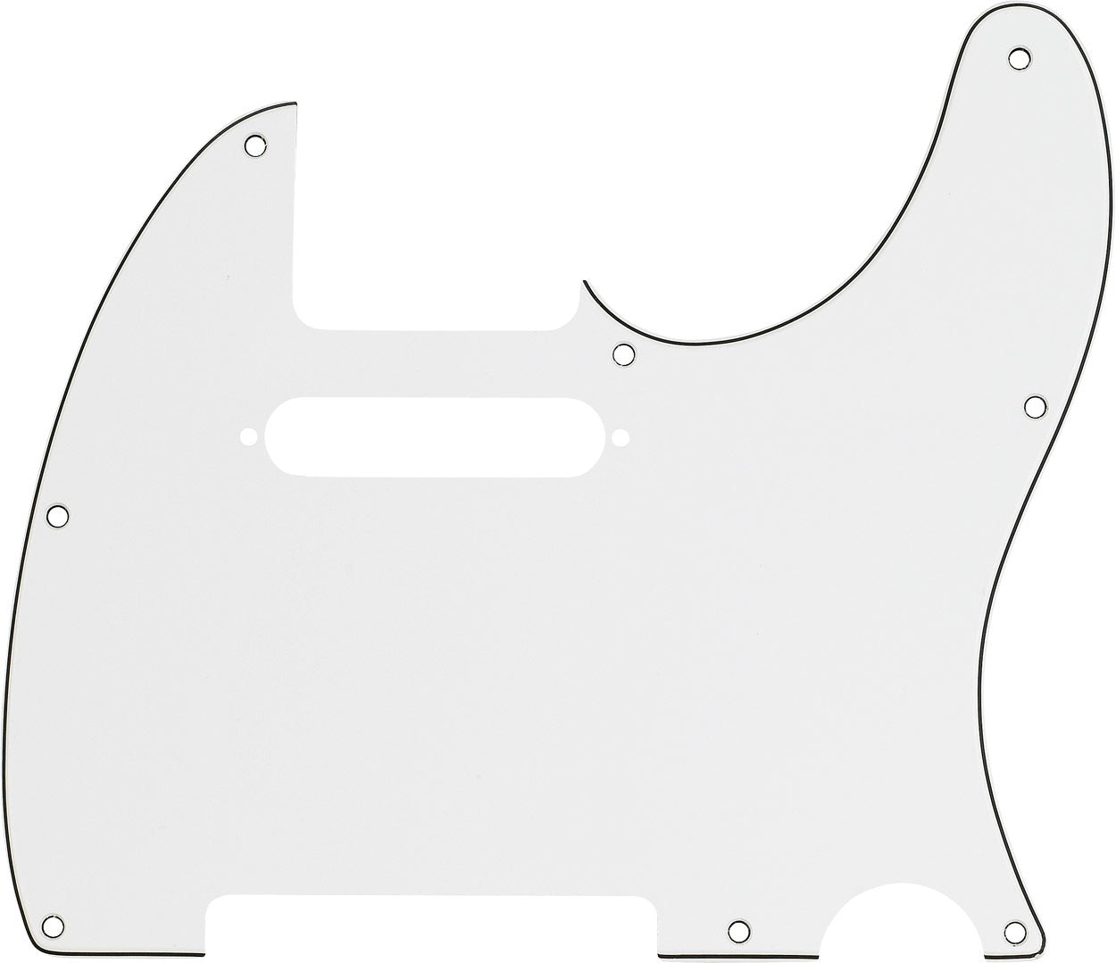 8-Hole Mount Multi-Ply Telecaster Pickguards