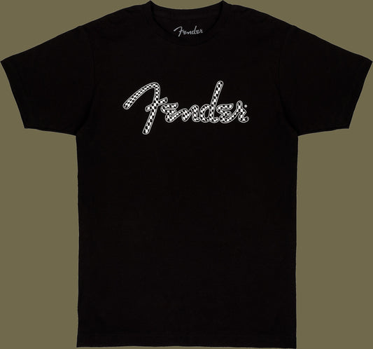 Fender® Spaghetti Logo Wavy Checker Tee