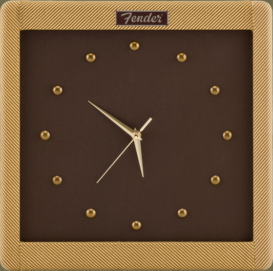 FenderTM Tweed Wall Clock