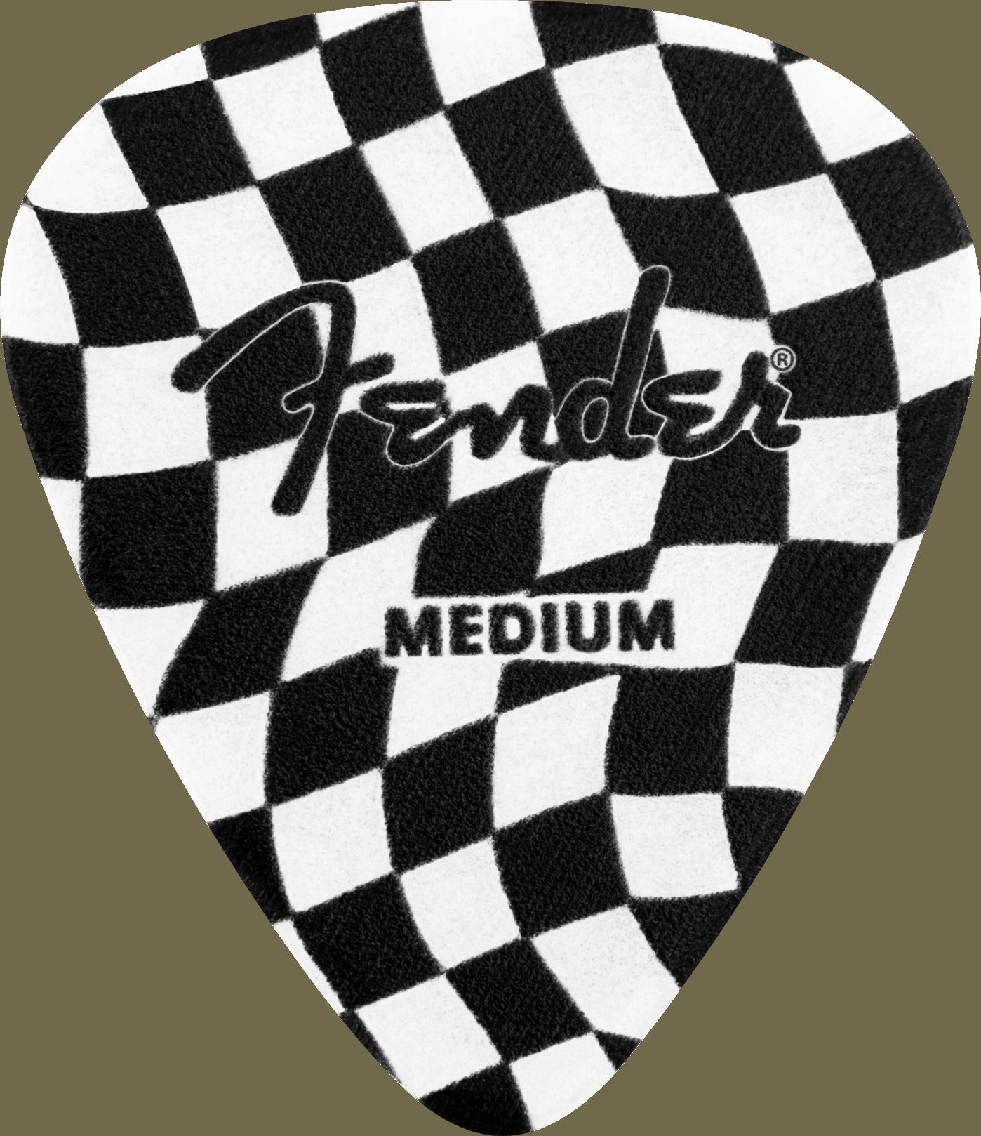 Wavy Checkerboard 351 Celluloid Picks (8)