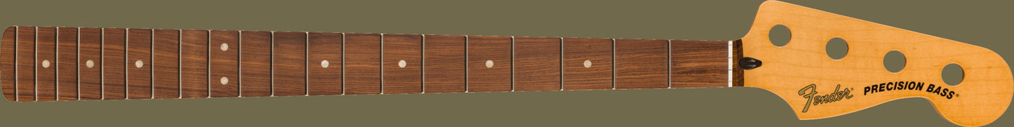 Precision to Jazz Bass Conversion Neck, 20 Med Jumbo Frets, 12" Radius