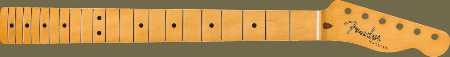 50's Esquire® Neck, 21 Vintage Frets, 7.25", U Shape, Maple