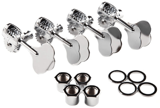 Deluxe "F" Stamp Bass Tuning Machine Set