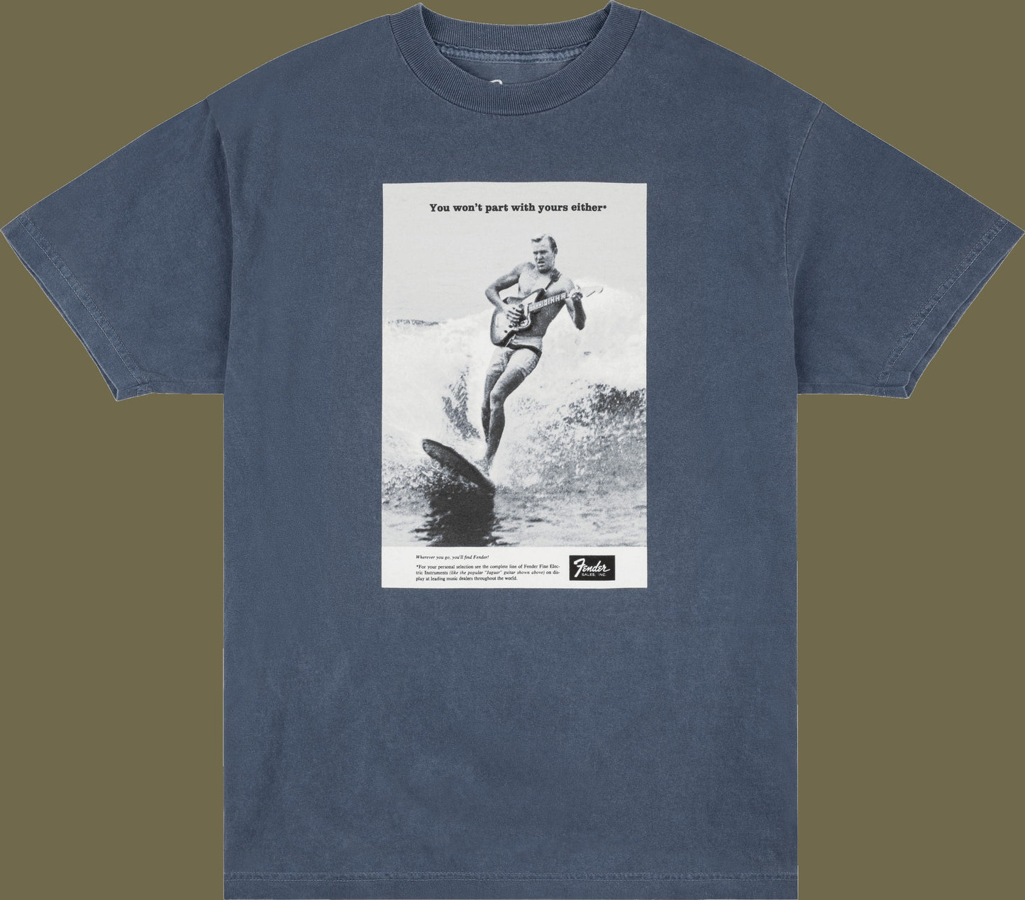 Vintage Ad, Surfer T-Shirt, Ocean