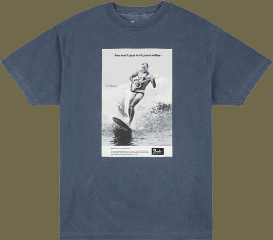 Vintage Ad, Surfer T-Shirt, Ocean