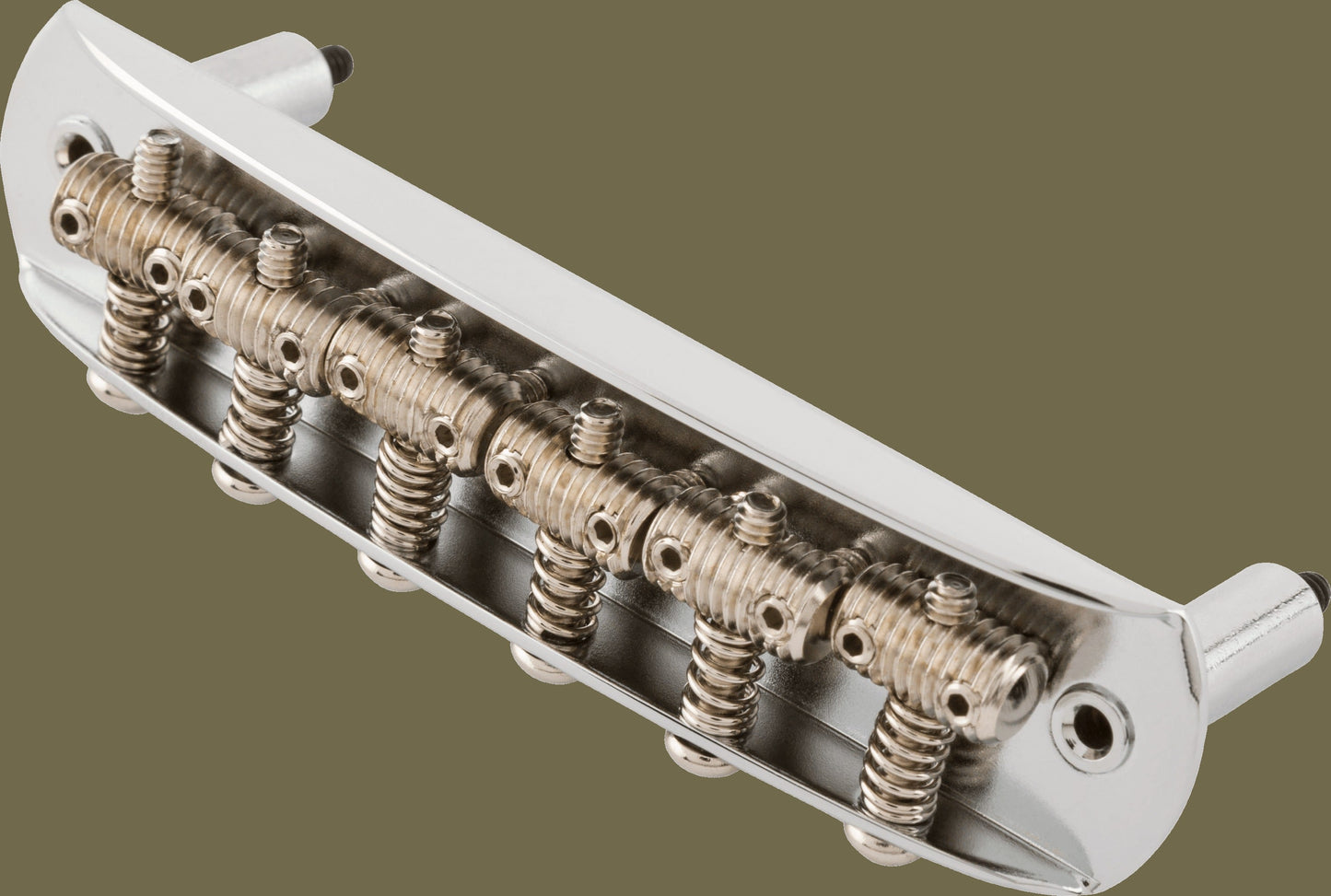 American Vintage Jaguar®/Jazzmaster® Bridge Assembly, Nickel