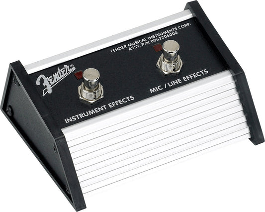 2-Button Footswitch: Effects On-Off (MIC-INST Channels)