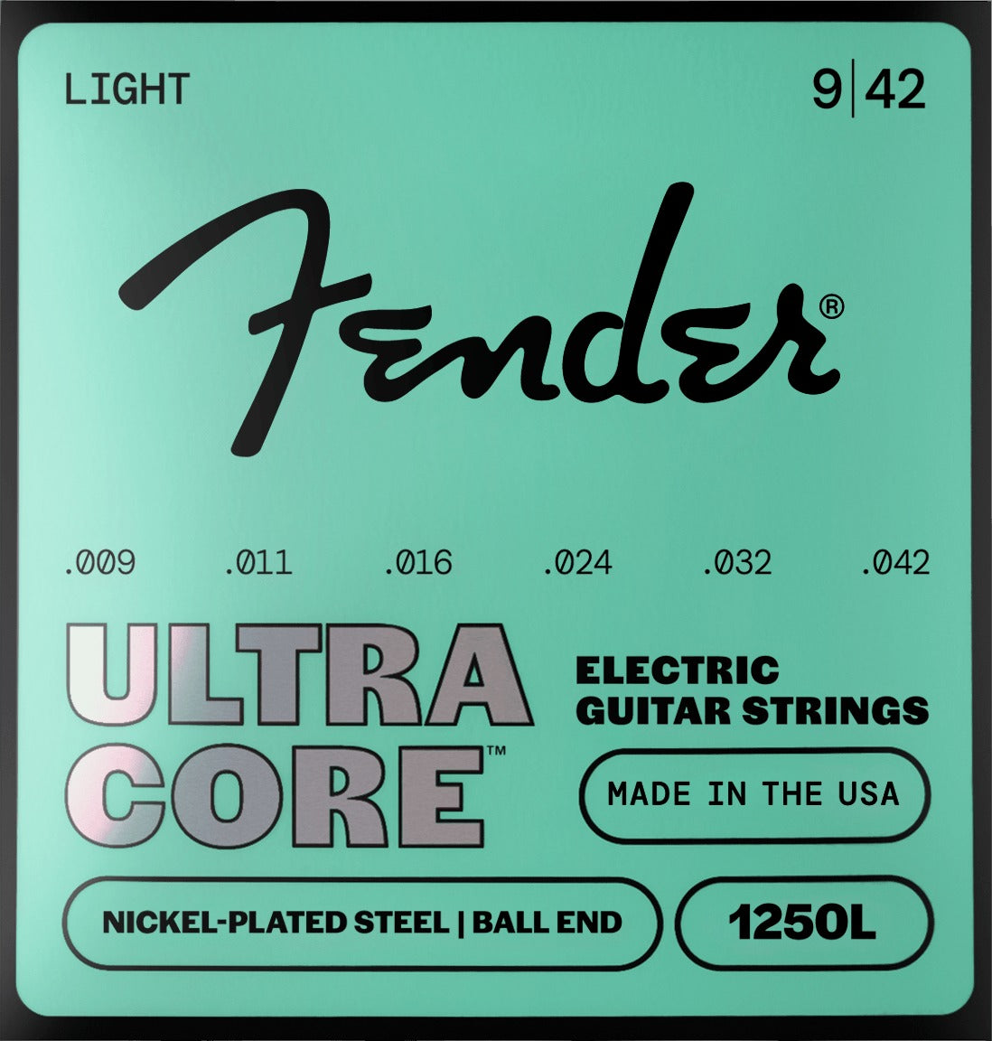 UltraCoreTM 1250 Nickel-Plated Steel Guitar Strings