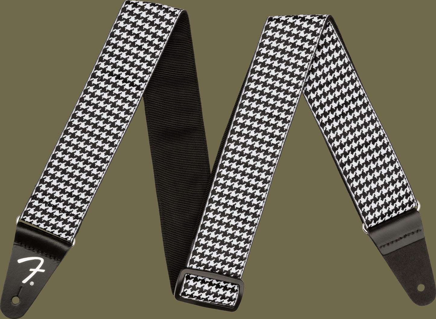 Houndstooth Jacquard Straps