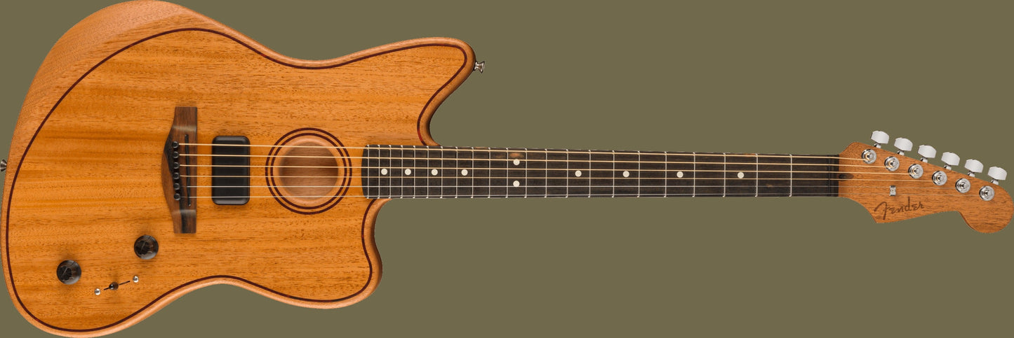 American Acoustasonic® Jazzmaster® All-Mahogany