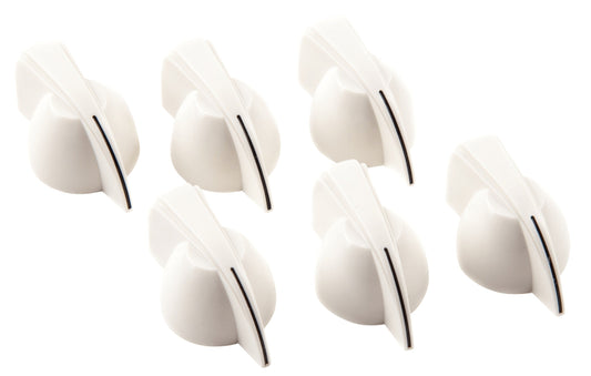 Chicken Head Amplifier Knobs - White