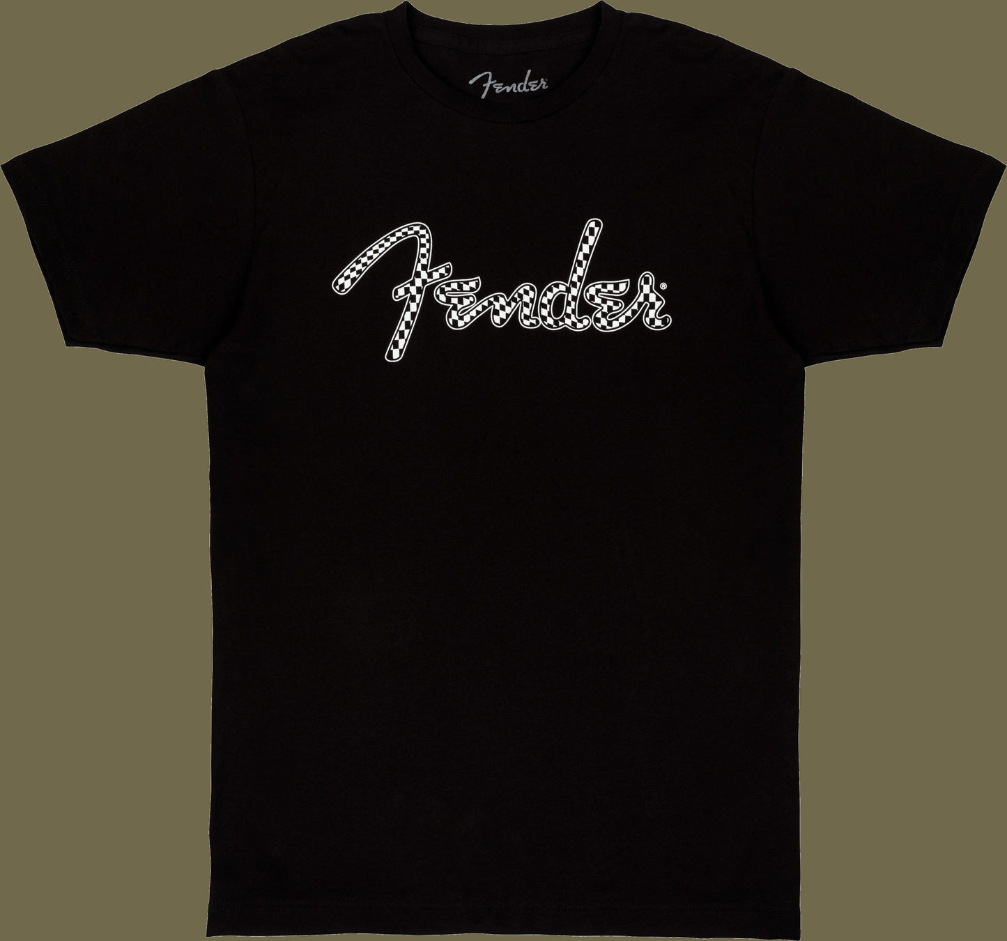 Fender® Spaghetti Logo Wavy Checker Tee
