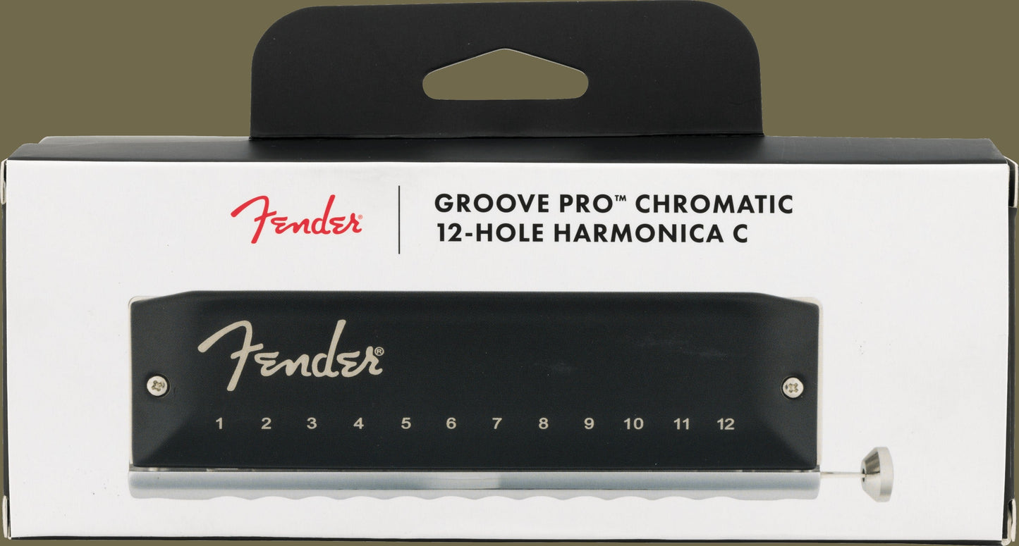 Groove ProTM Chromatic 12-Hole Harmonica, Key of C