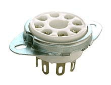 Pure Vintage Octal Tube 8-Pin Socket