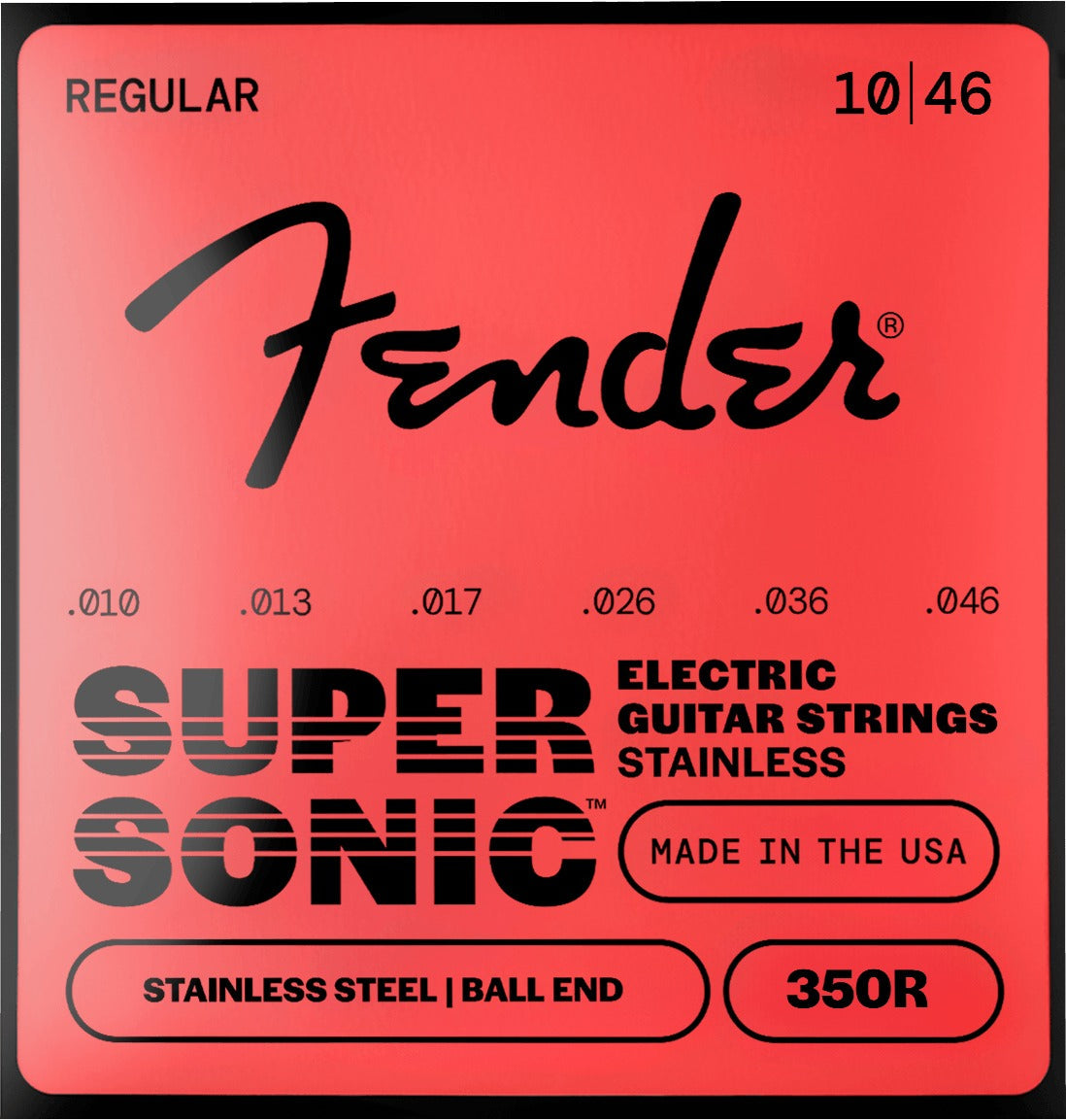 SuperSonicTM 350 Stainless Steel Guitar Strings