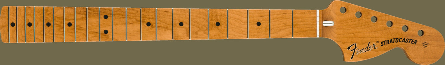 Roasted Maple Vintera® Mod '70's Stratocaster® Neck, 21 Medium Jumbo Frets, 9.5", "C" Shape