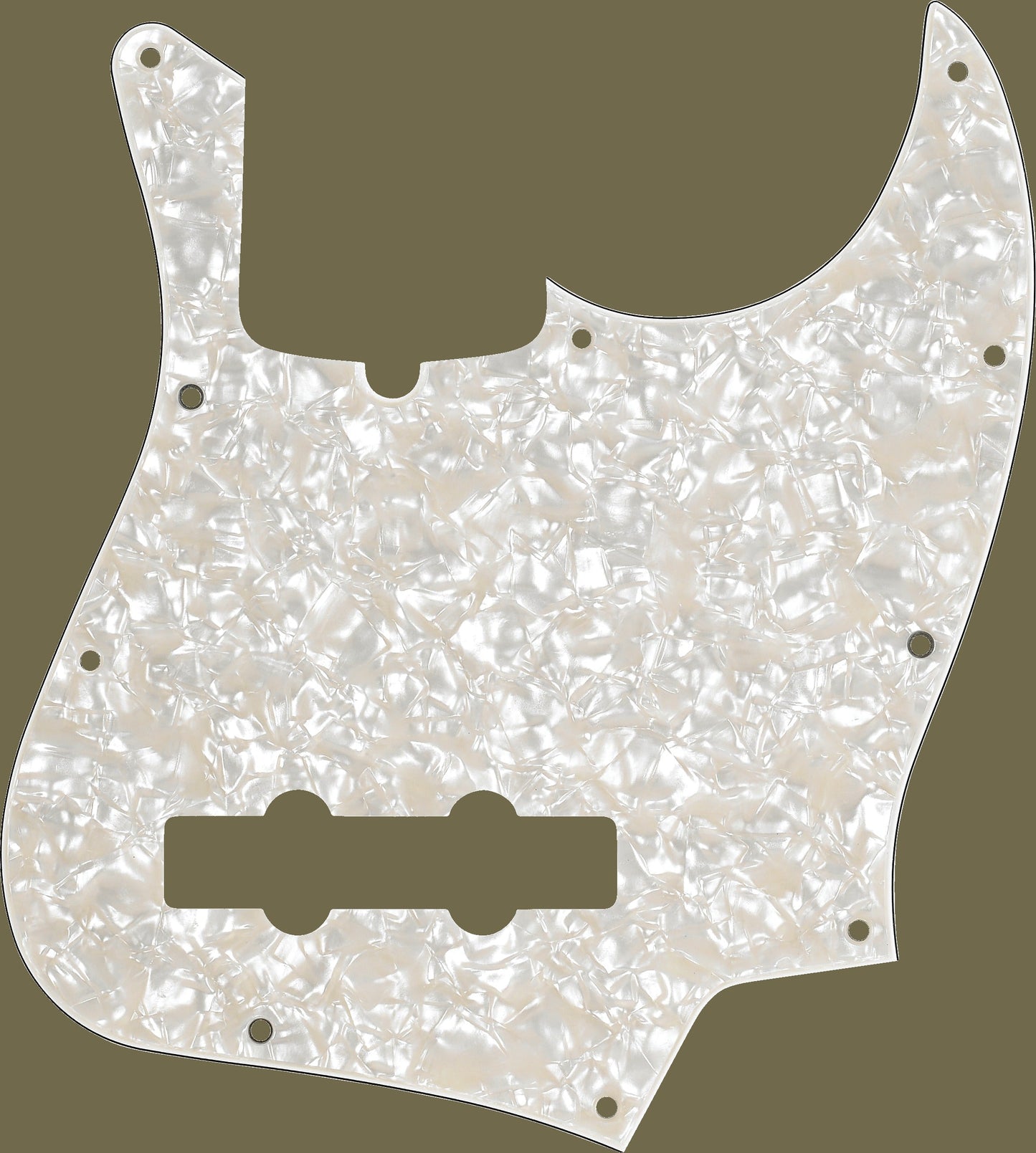 10-Hole Contemporary Jazz Bass Pickguards